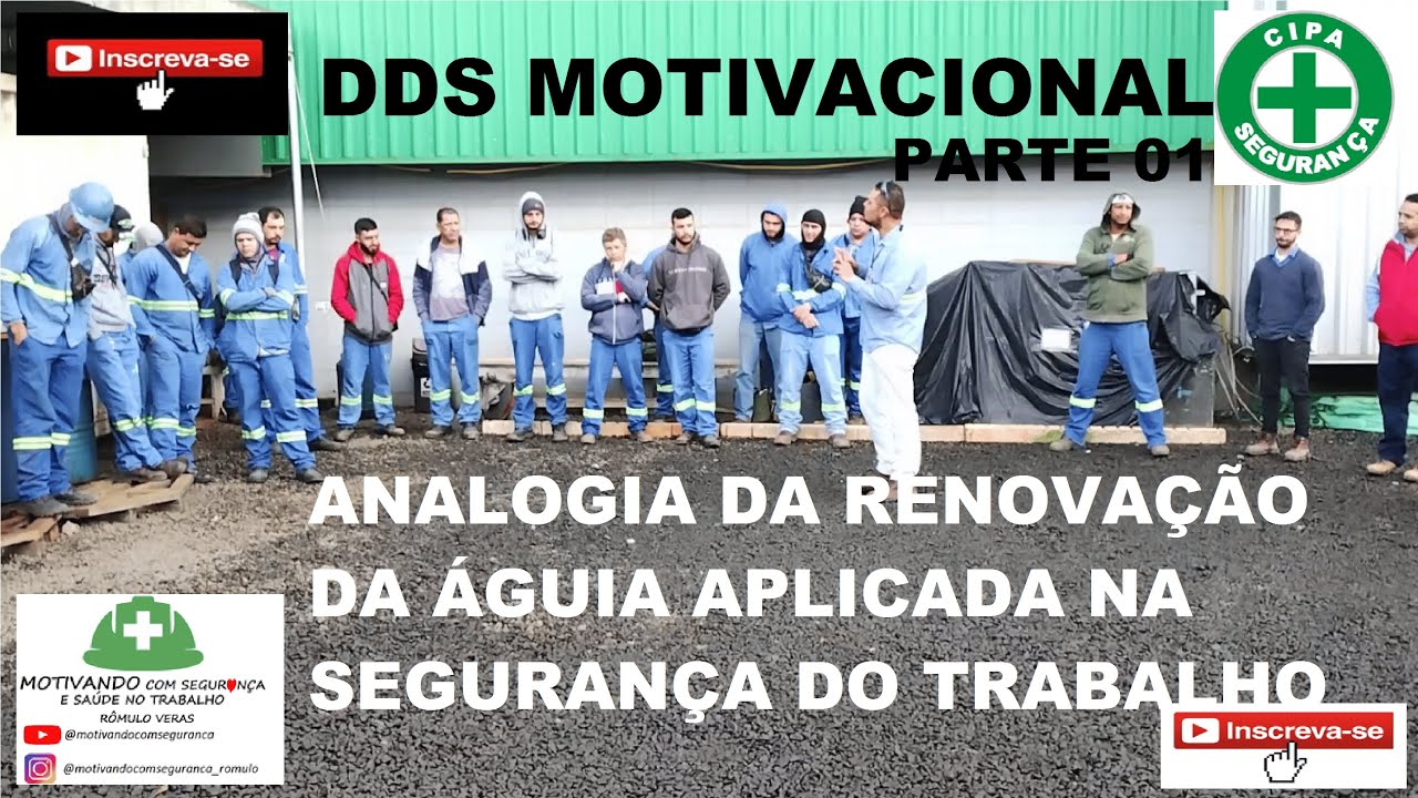 DDS/Palestra motivacional de: Renovação do trabalhador na segurança, Analogia da Águia (Rômulo Veras
