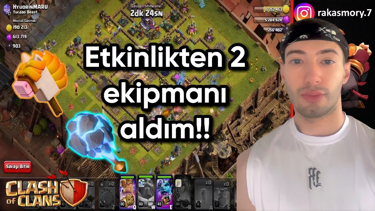 En Saçma Ekipmanlarla 3 Yıldız Aldım! (Sopadan At Gücü)