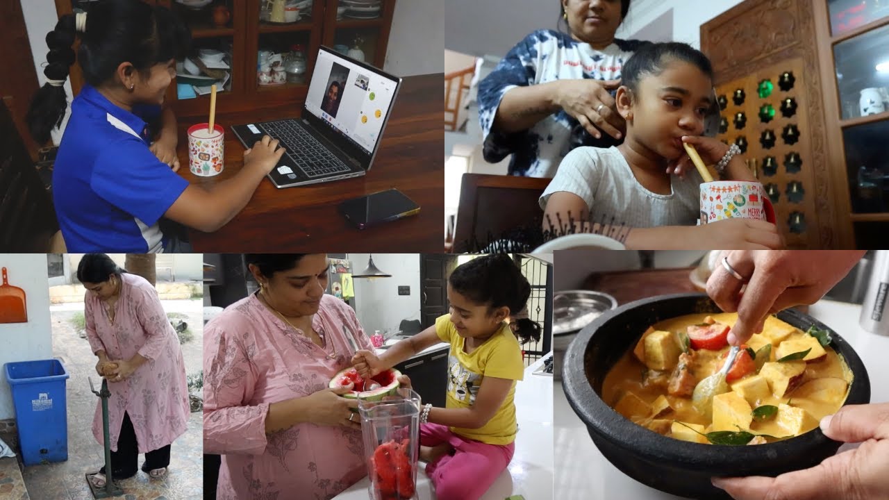 Maha's Bonding with Anusha is So Pure - Mahi's Picture Day - Nagercoil Meen Kuzhambu - Daily Vlogs