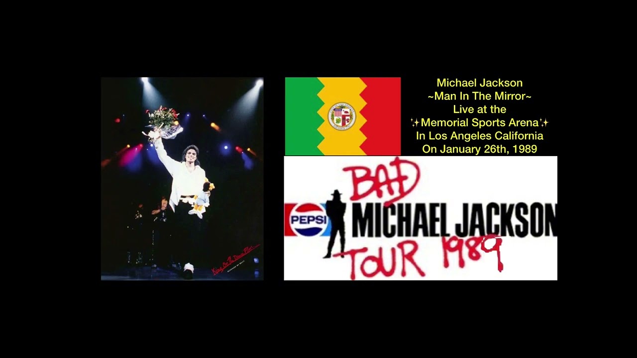 Michael Jackson ~Man In The Mirror~ Live at Los Angeles January 26th, 1989