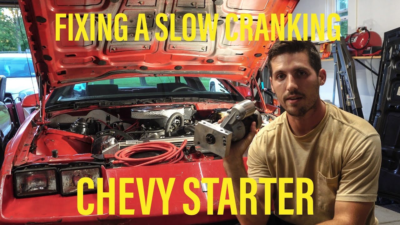 How To: Fix a Slow Cranking Starter (Chevy 350)