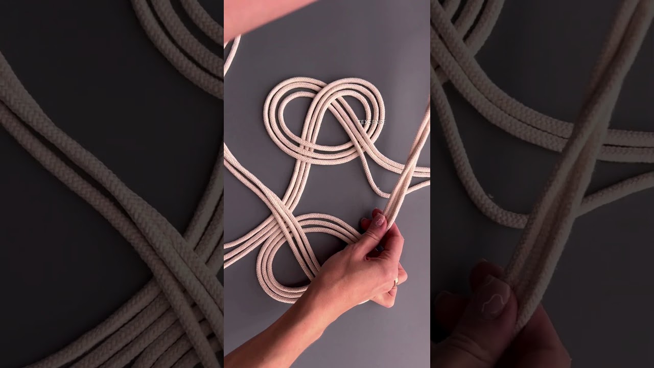 The Celtic Wedding Knot #macramepattern #macrametutorial
