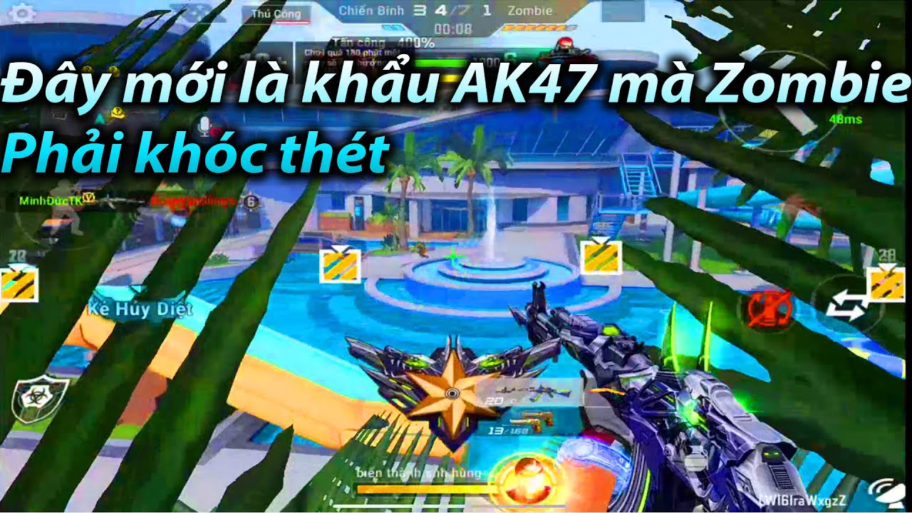 CF Legends : Ak47 - Anubis mới đúng là khẩu mà Zombie phải sợ .