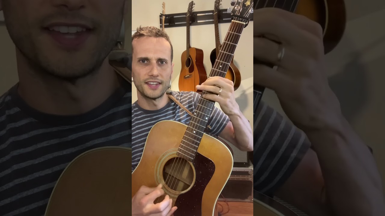 Drop D Guitar Exercise  #guitarlesson #guitarexercises #dropd #guitarhack