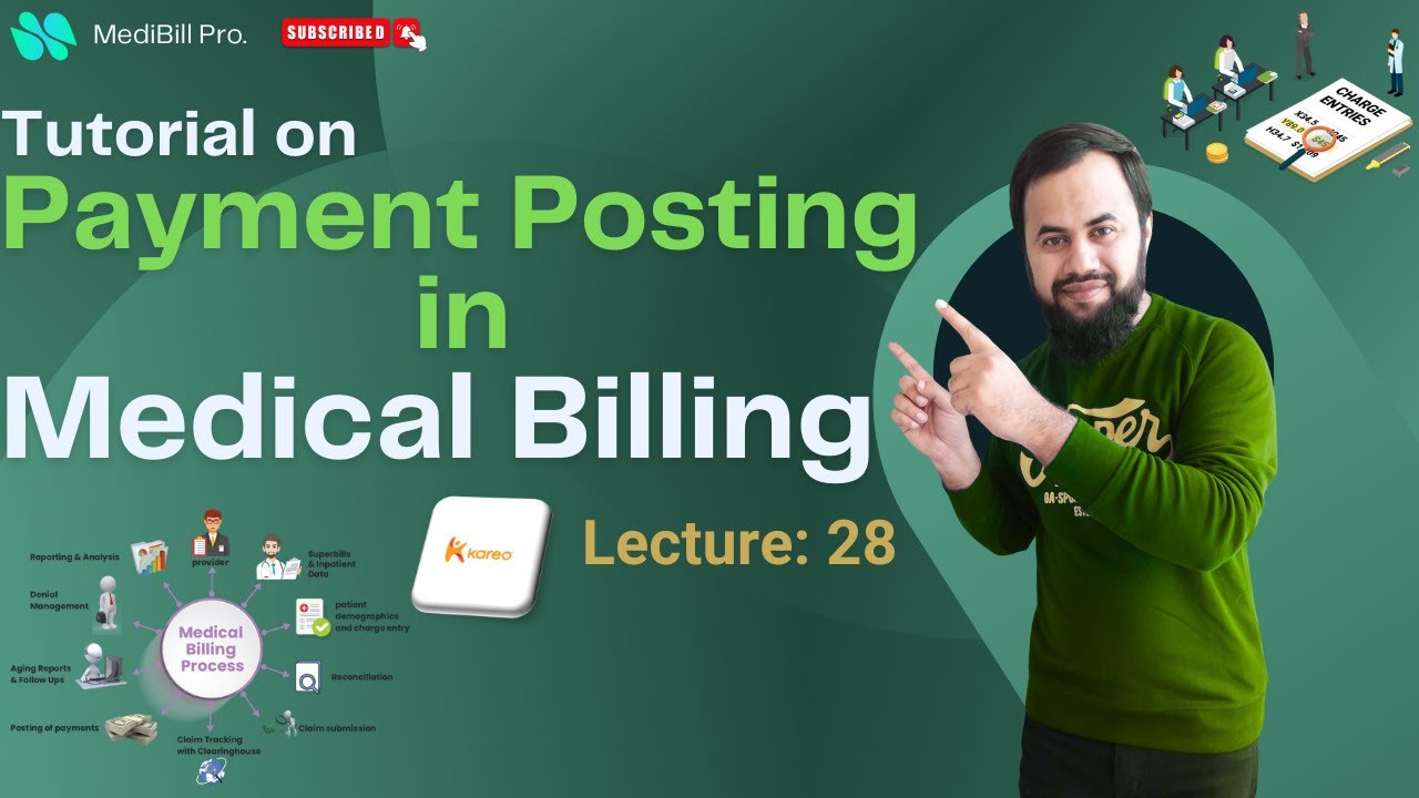 Payment Posting Process in Medical Billing Software | Practical Training | Lecture 28 | Urdu/Hindi