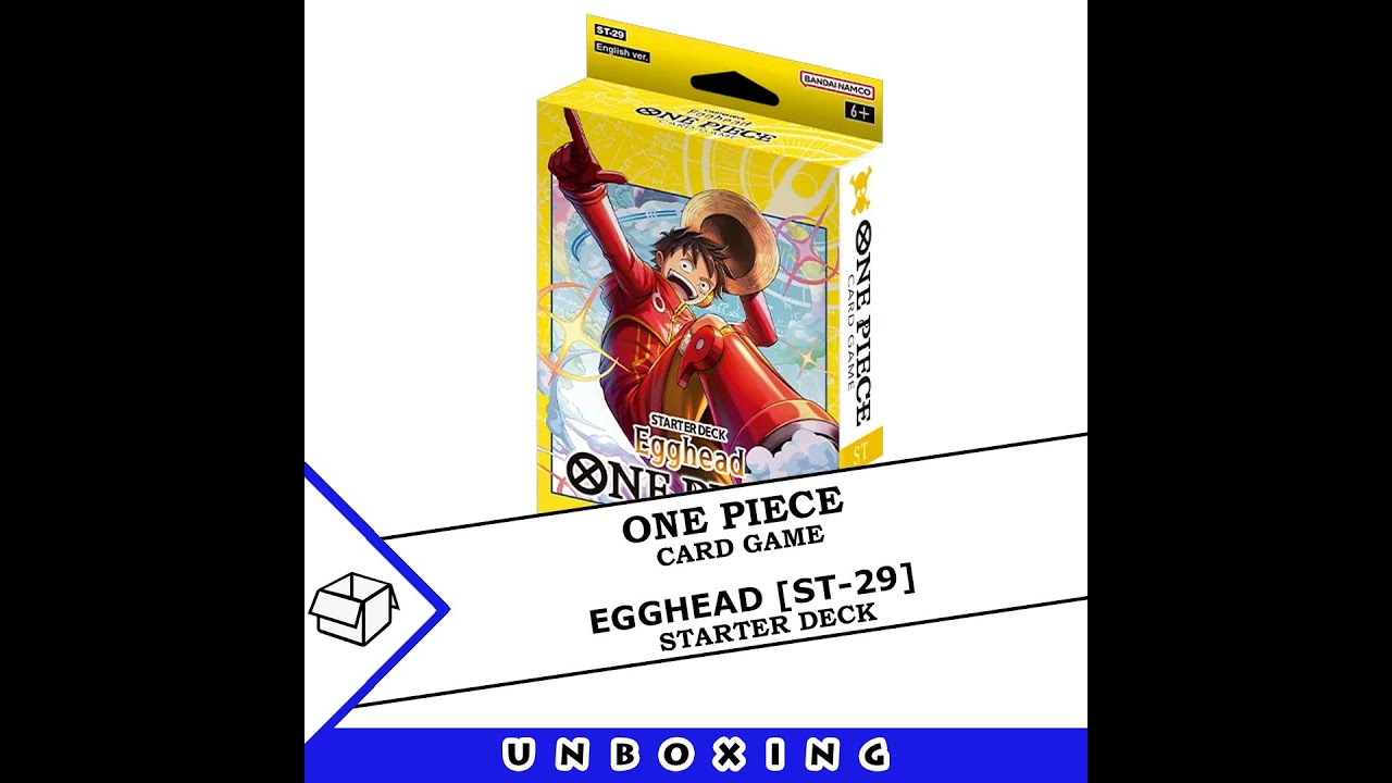 Стартовые колоды карточной игры One Piece #29: Эггхед
