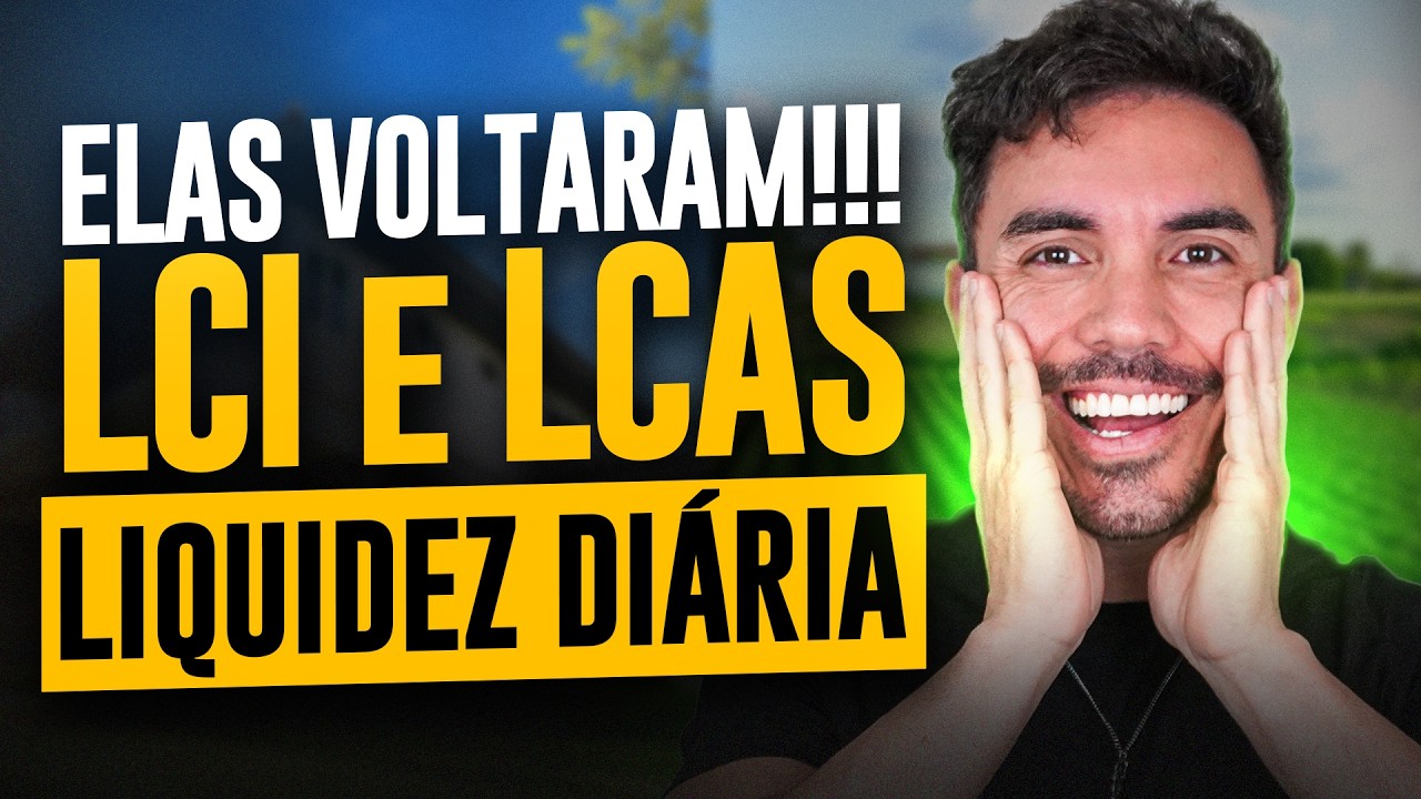 LCI e LCA com liquidez di&aacute;ria est&atilde;o de volta - Veja onde voc&ecirc; pode investir
