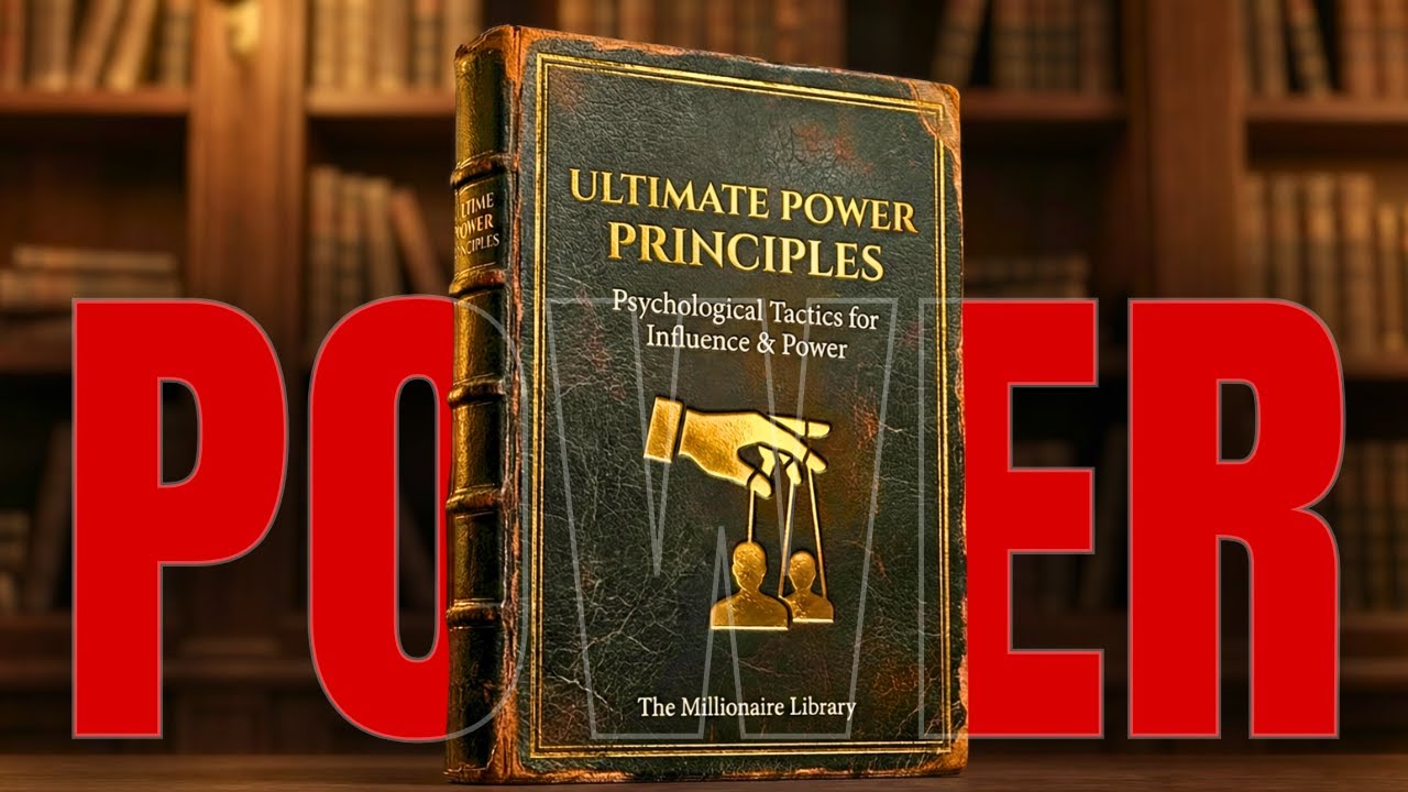 ⚠️ ULTIMATE POWER PRINCIPLES : Psychological Tactics for Influence & Power