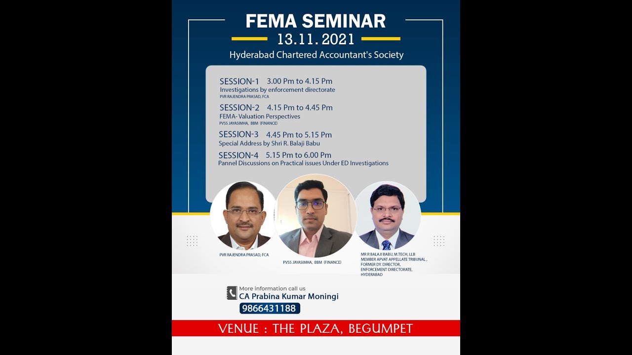 FEMA SEMINAR