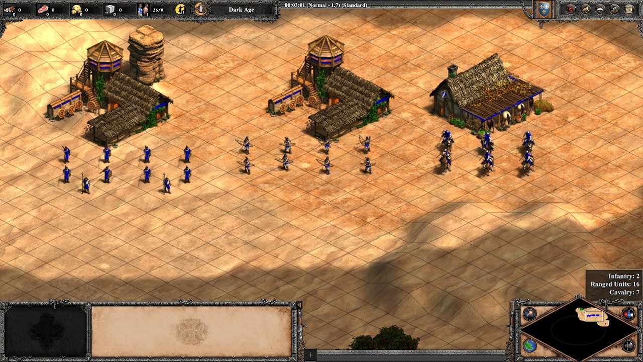 Every Arabia Strategy with 1 Build order Part 1: scouts, skirm or archer