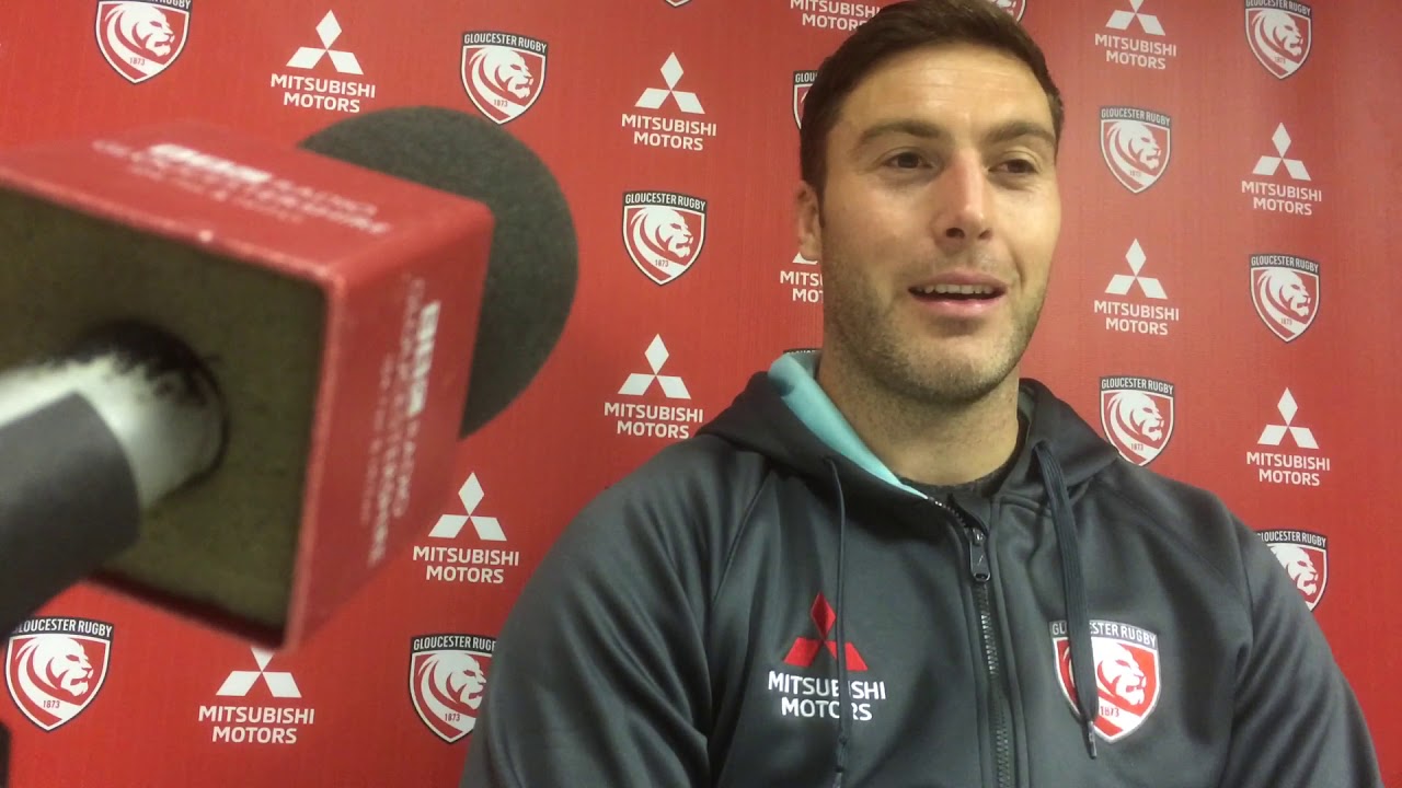 Matt Banahan pre London Irish v Gloucester