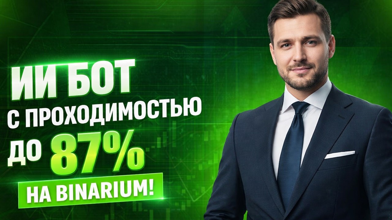 Робот для Binarium! ИИ Робот для Бинариум! Бинарные опционы обучение трейдингу с нуля