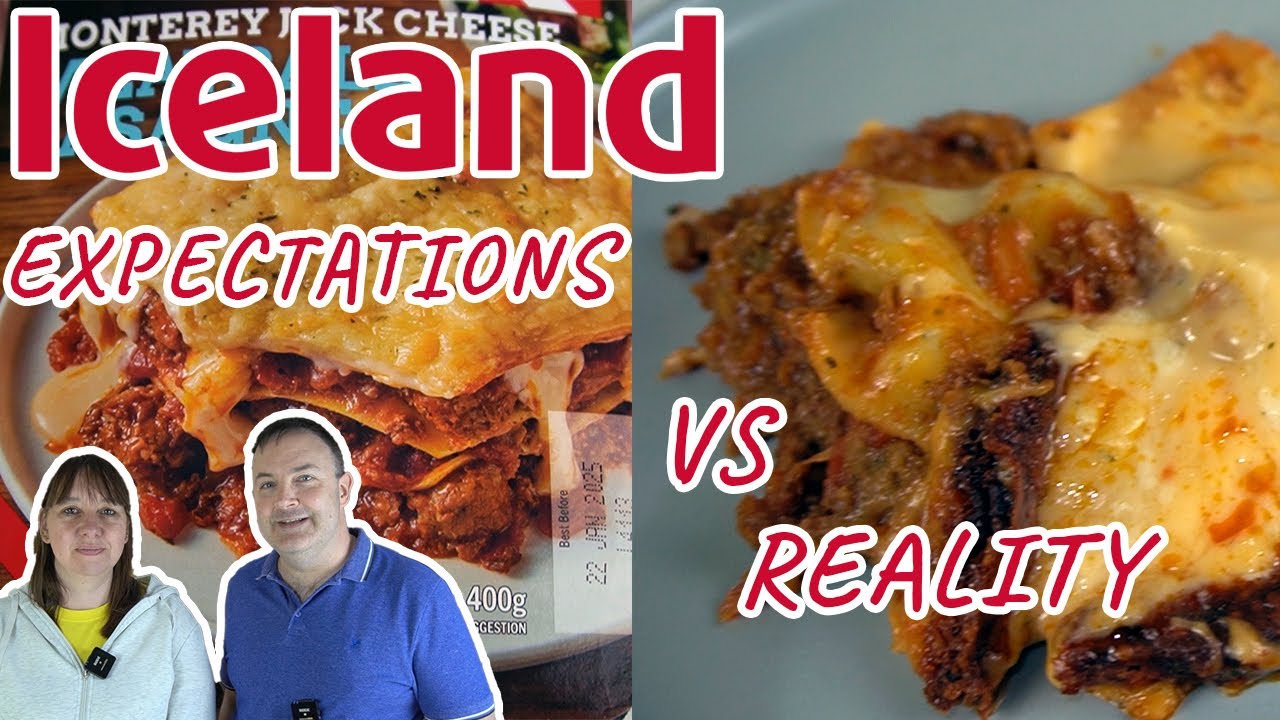 Iceland TGI Fridays Monterey Jack Cheese Meatball Lasagne Food Review