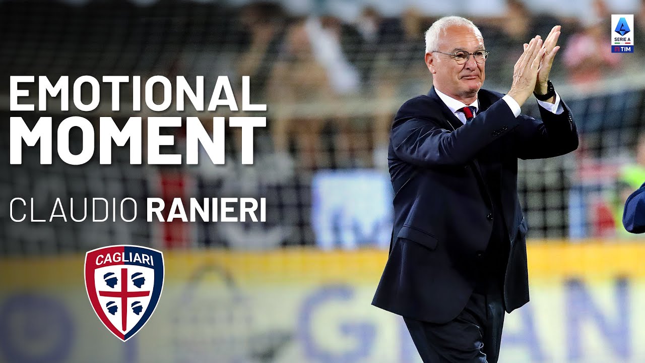 Sir Claudio Ranieri’s farewell to Cagliari and Football | Emotional Moment | Serie A 2023/24