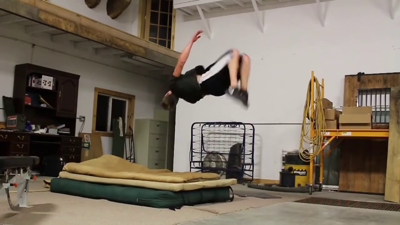 My Backflip Progression | 4 Days | HD
