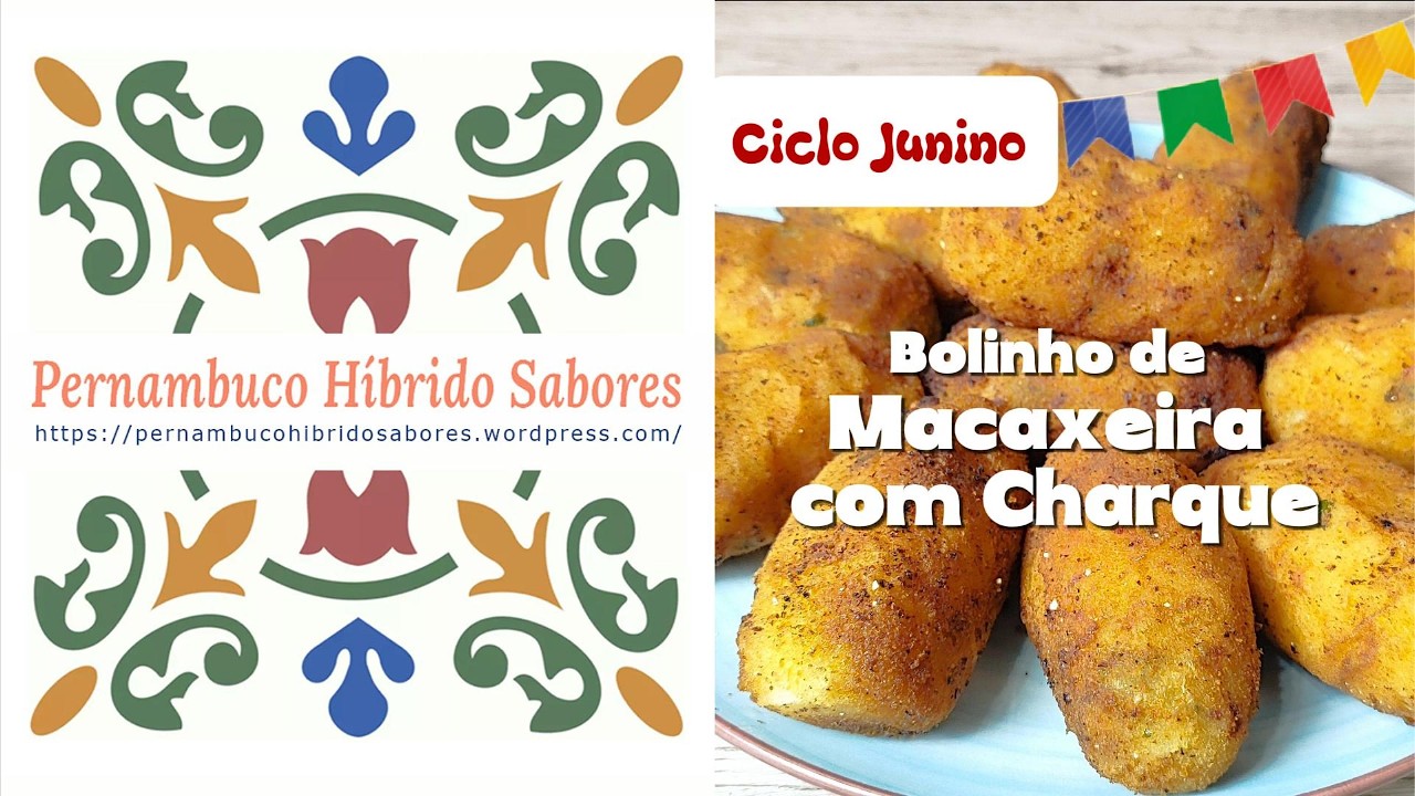 Bolinho de Macaxeira com Charque