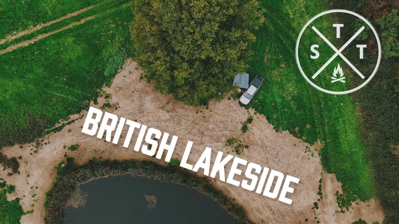British Lakeside Camp | Overlanding Adventure | Relaxing Camping  (ASMR) | Ep. 002