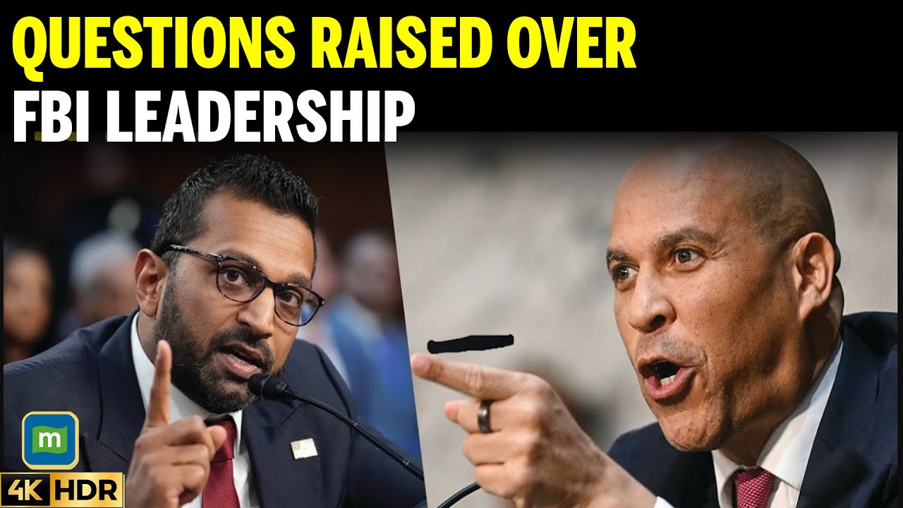 Cory Booker Grills FBI Director Kash Patel: “You’re Not Fit to Lead the Bureau”