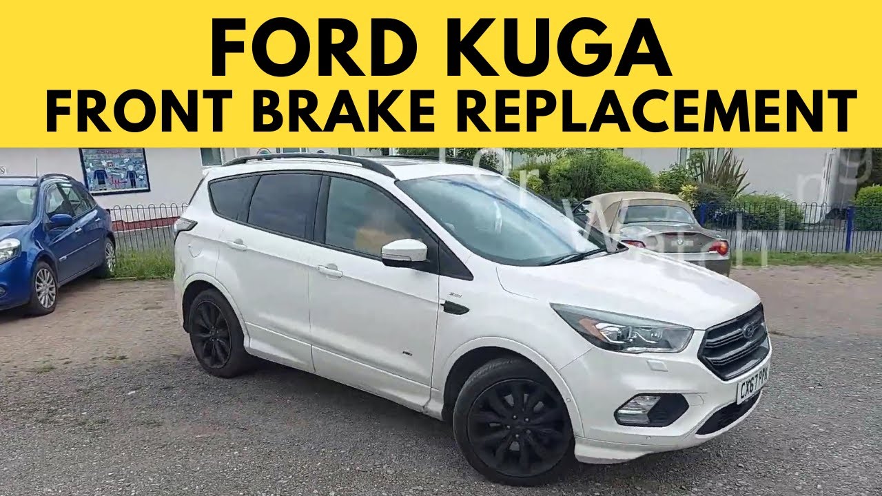 Как заменить передний тормоз Ford Kuga