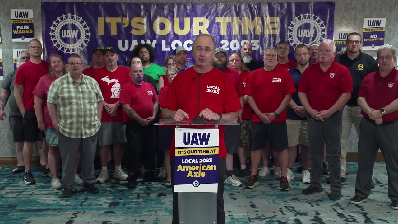 Новости переговоров UAW и American Axle от 10.06.26