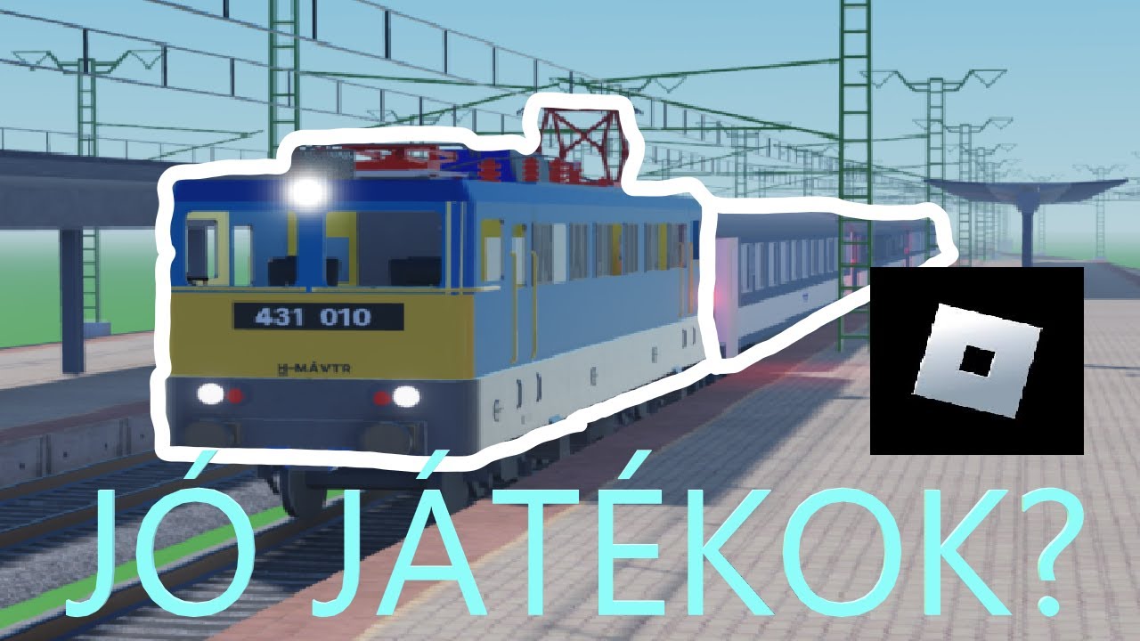🚄MÁVOS JÁTÉKOK ROBLOXBAN🚄 | Mennyire jók❓