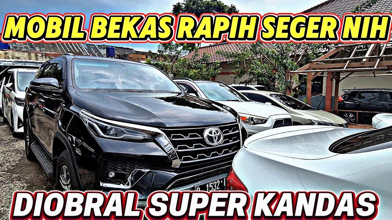 Obral Super Kandas termurah Harga Mobil Bekas Fortuner Pajero BMW Mercy di The Brother Garage