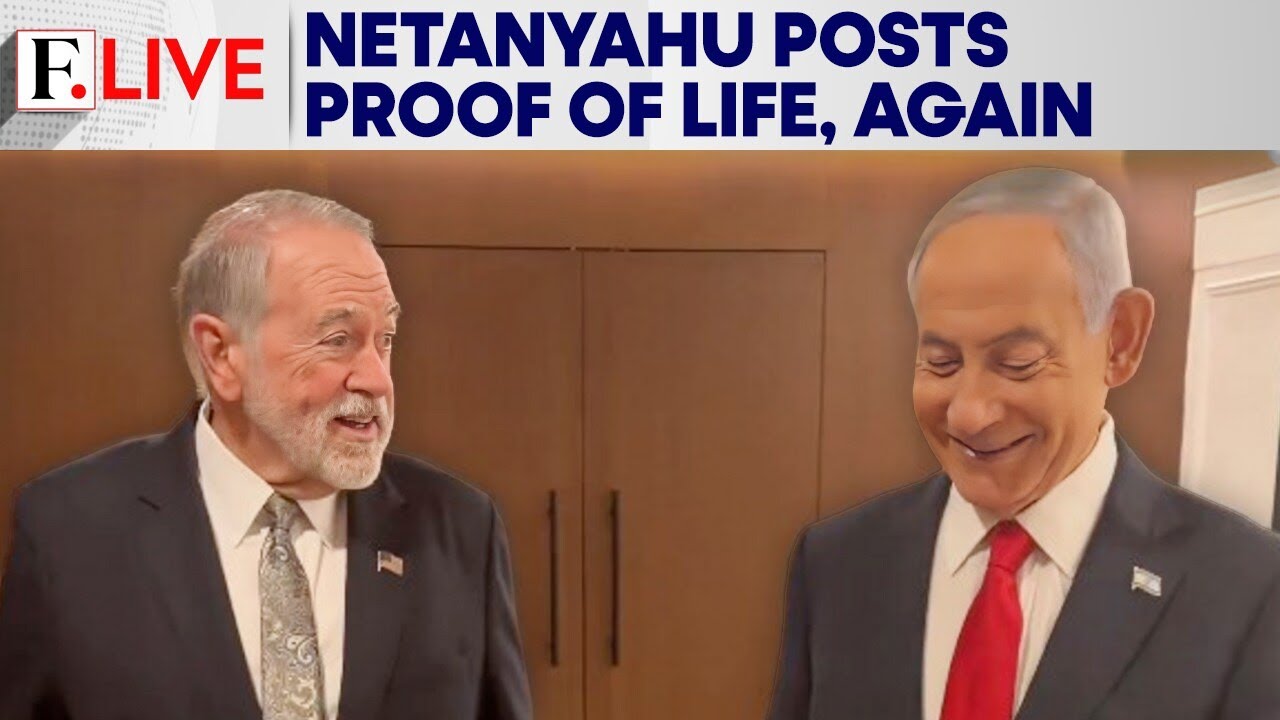 Netanyahu Mocks Death Rumours With Trump-Sent US Envoy, Internet Doesn&rsquo;t Think So | Firstpost Live