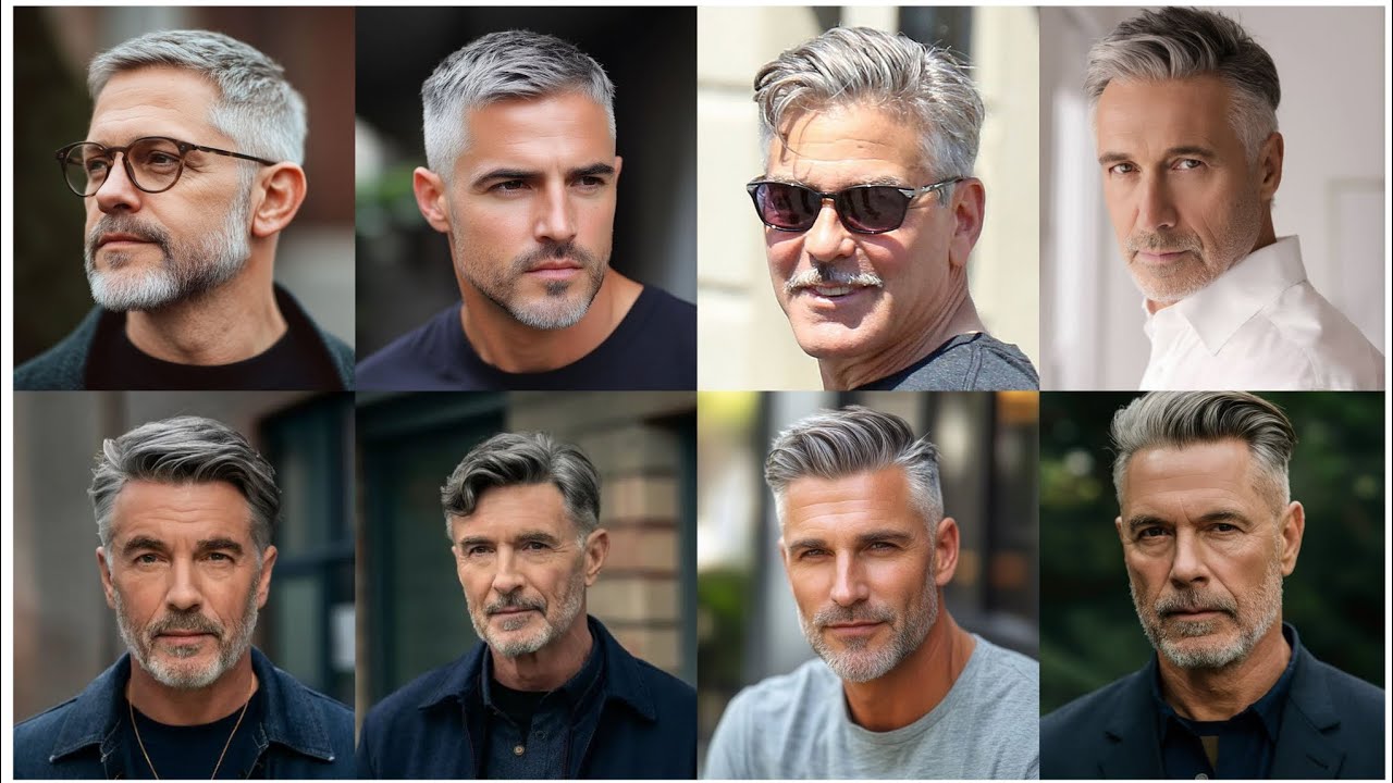 Man over 60 haircut ideas | elegant hair styles for men