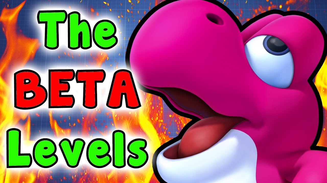 New Super Mario Bros U - BETA/UNUSED Levels, Maps And More!