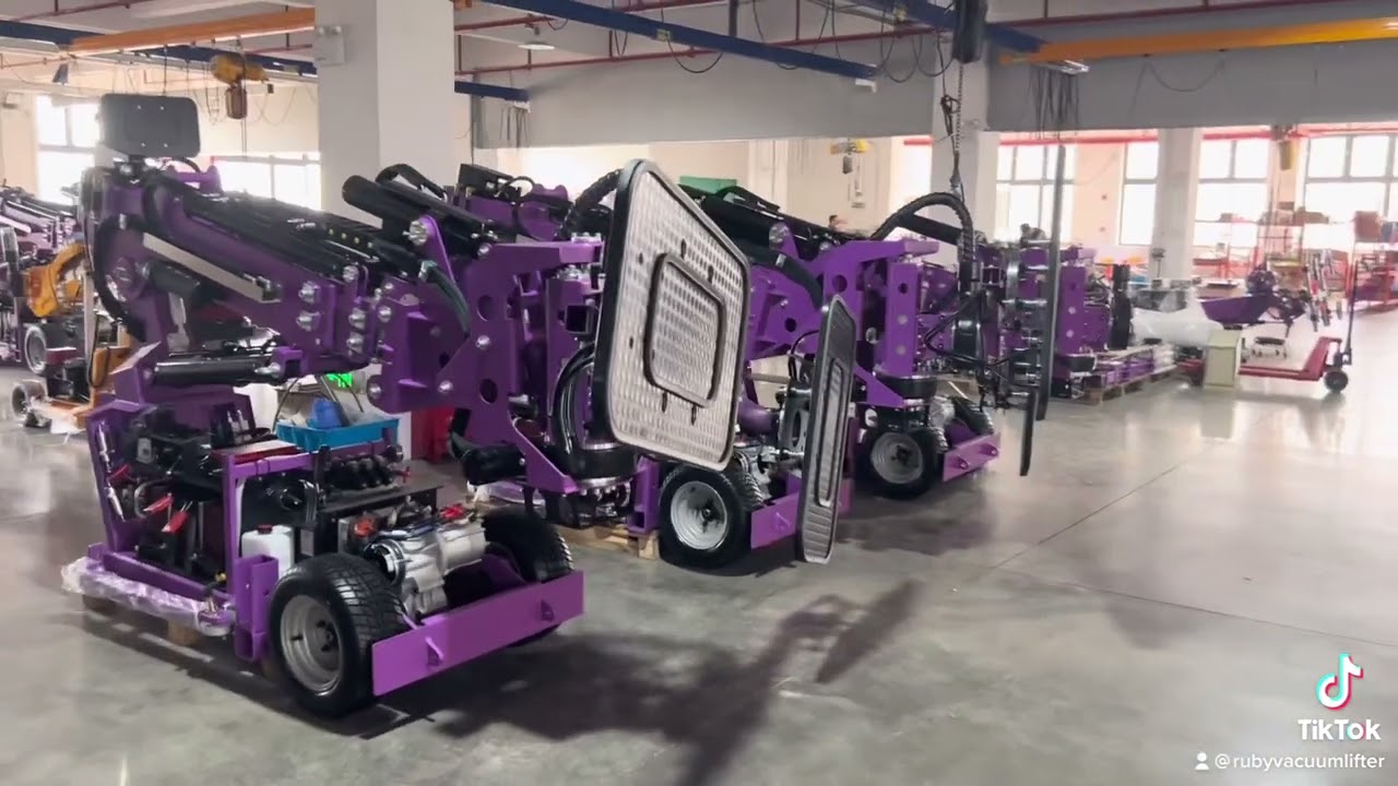 Glass lifting installation robot assembly workshop max 1500kg capacity
