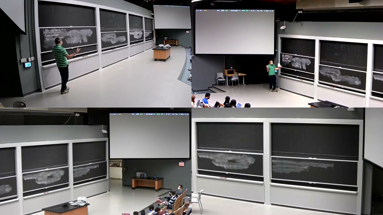 6.858 Spring 2022 Lecture 3: User authentication