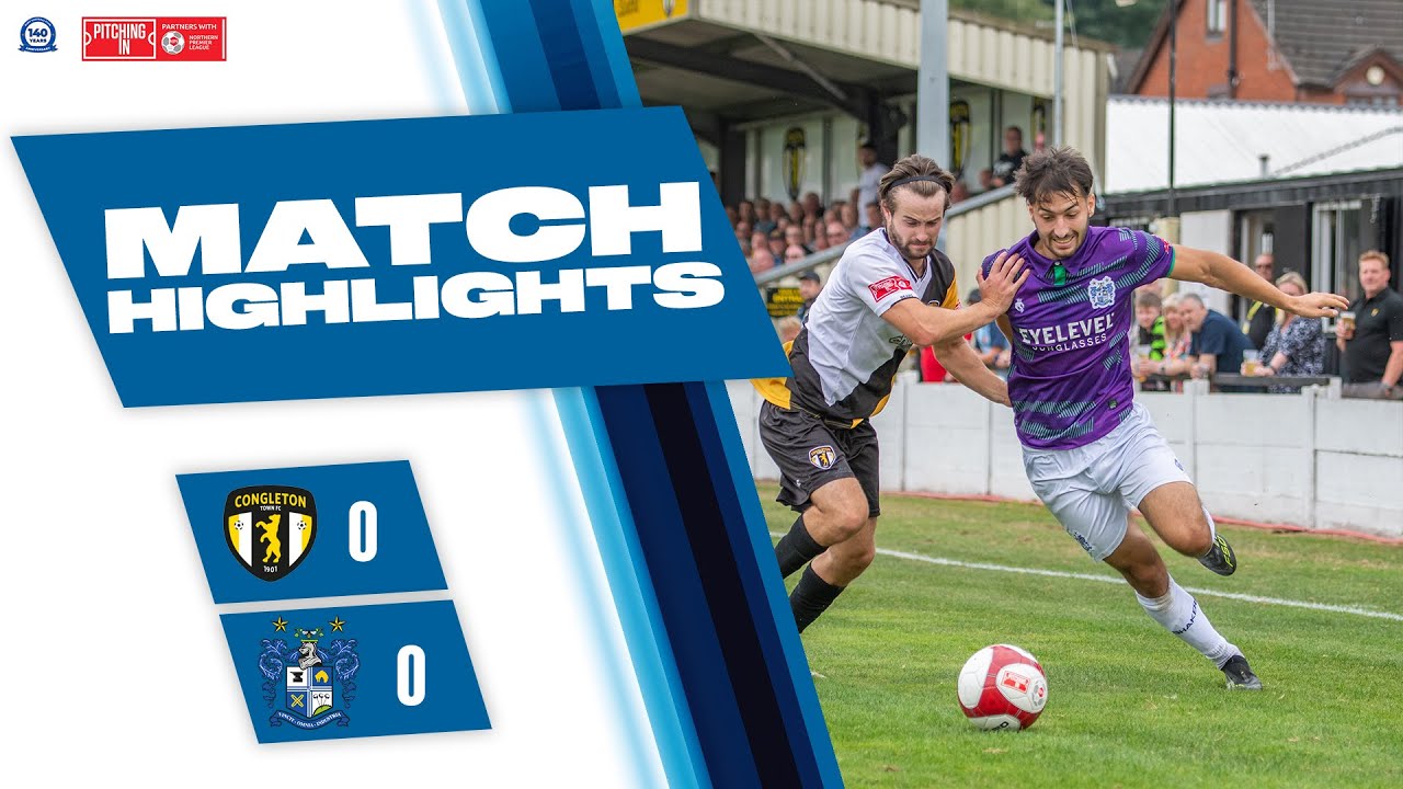 VS Congleton Town (A) 23.08.25 | Match Highlights | Bury FC