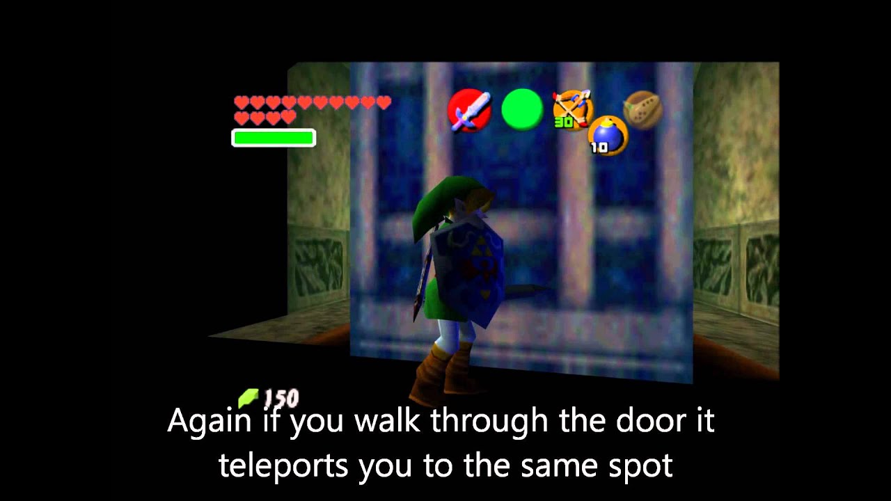 Ocarina of time Beta pre-boss rooms