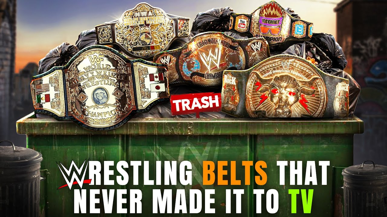 Wrestling Belts That Never Made It To TV!