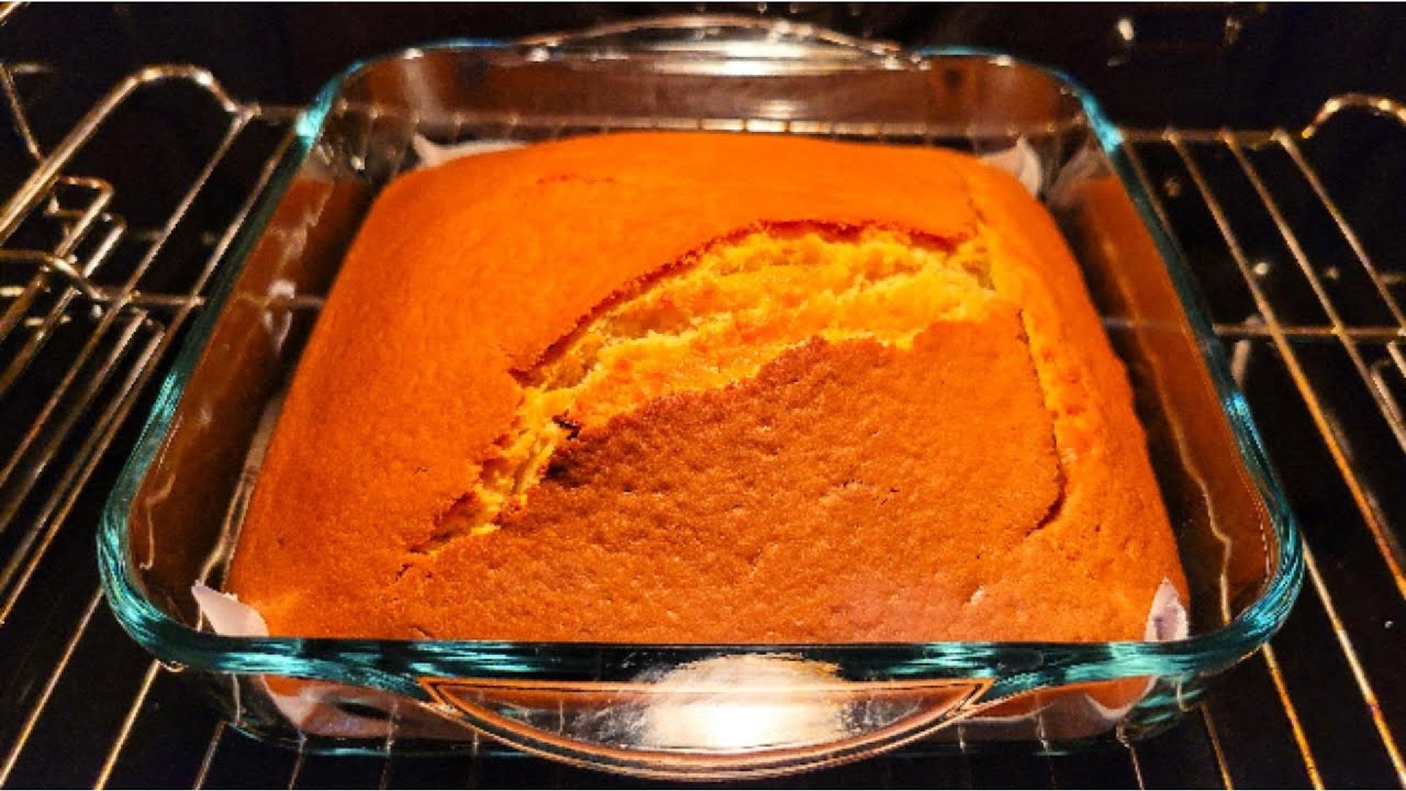 Easy Vanilla Cake Recipe with Two Eggs🍰 Soft and Delicious 🍰✨ #easycakerecipes  #vanillacakerecipe