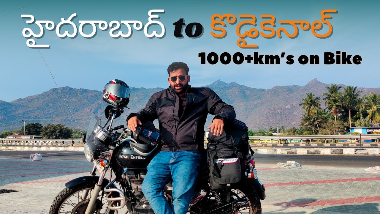 Hyderabad to Kodaikanal Day - 1&2 | 1000+kms | Myself_Afroz