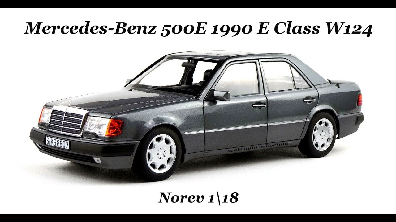 Mercedes-Benz 500E 1990 E Class W124  Norev 1\18
