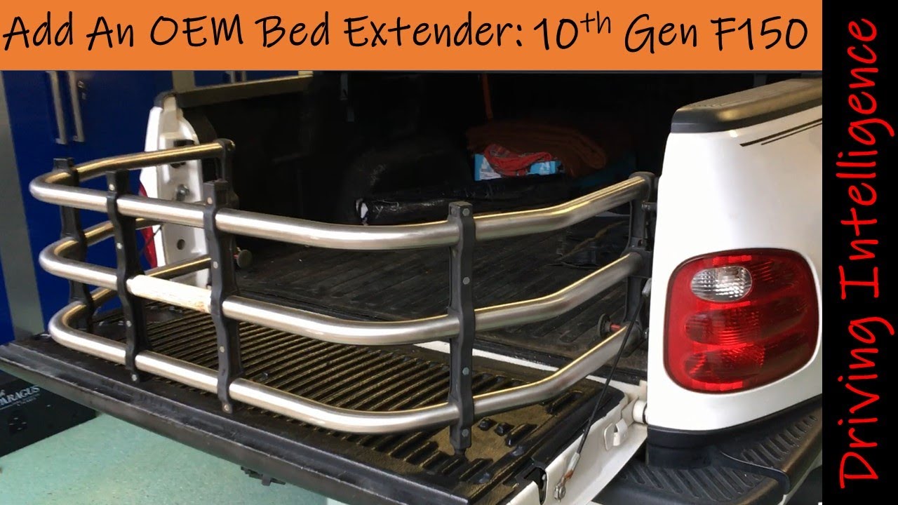 How To Add an OEM Bed Extender to a 10th Gen (1997-2004) F150 Step-Side / Supercrew