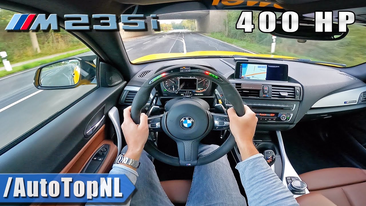400HP BMW M235i *LED STEERING WHEEL* POV Test Drive by AutoTopNL