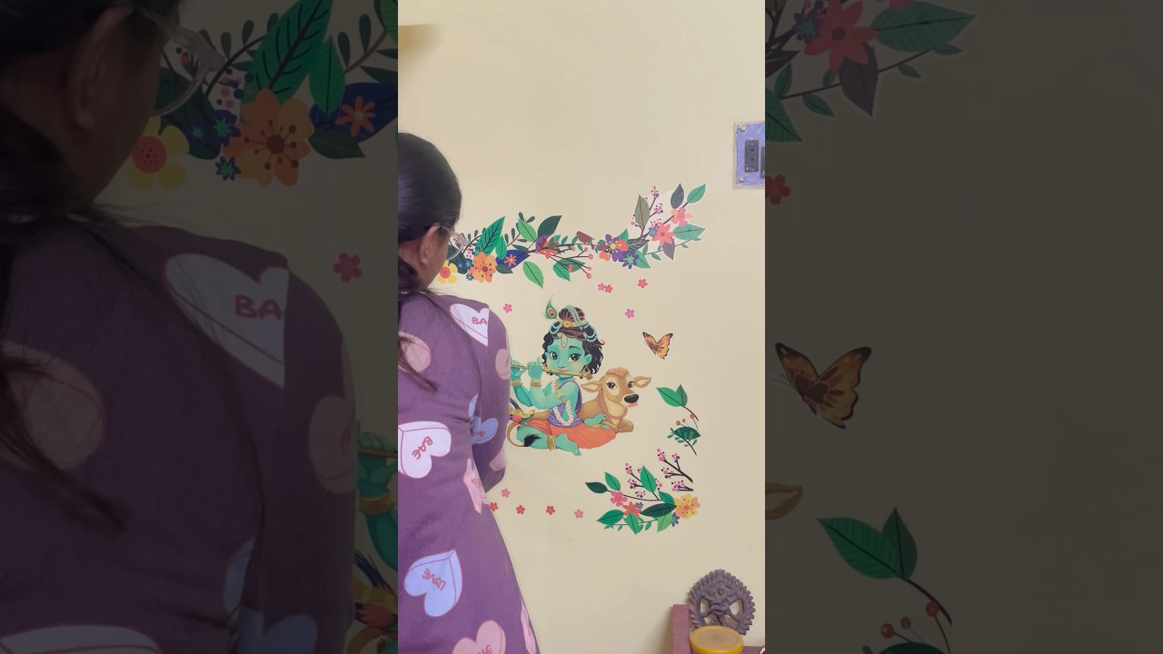 Flipkart Wall Sticker | wallpaper #ashortaday #wallpaper #walldecor