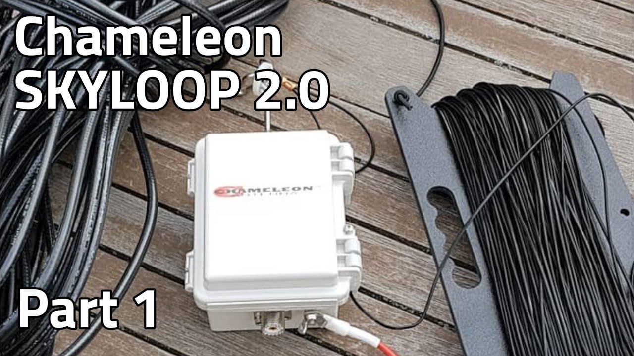 80 meter Skyloop Antenna | Chameleon Antenna