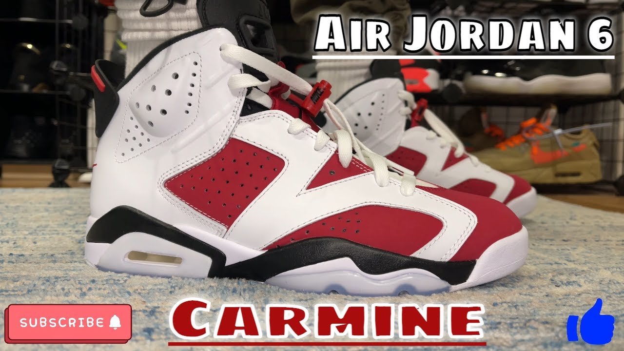 Air Jordan 6 Carmine 2021 Resell Prediction On Feet