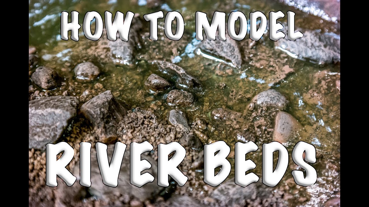 How to Model a River or Stream bed