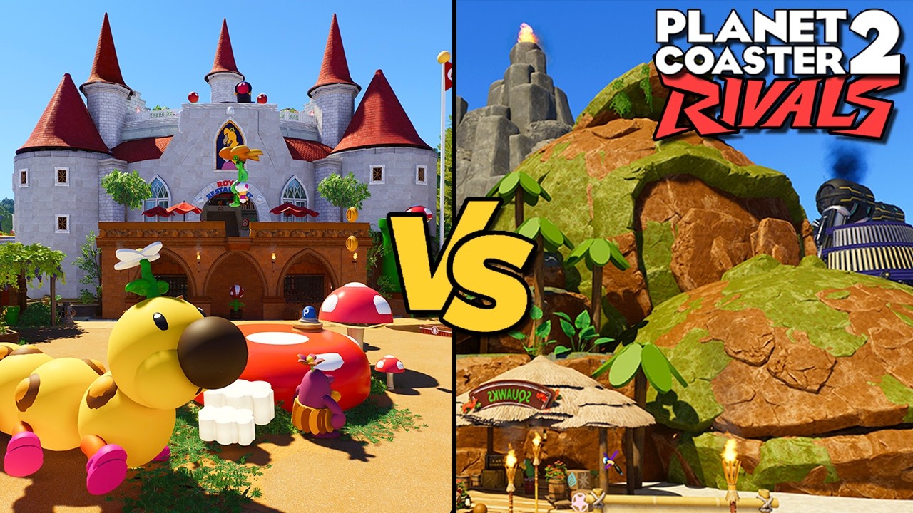 Super Mario World Vs Donkey Kong Island!: Restaurant Rivals Episode 2 - Nintendo