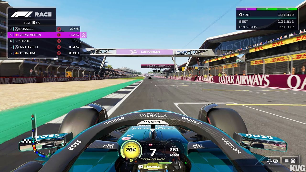 F1 25 - Silverstone Circuit (British Grand Prix) - Gameplay (PS5 UHD) [4K60FPS]