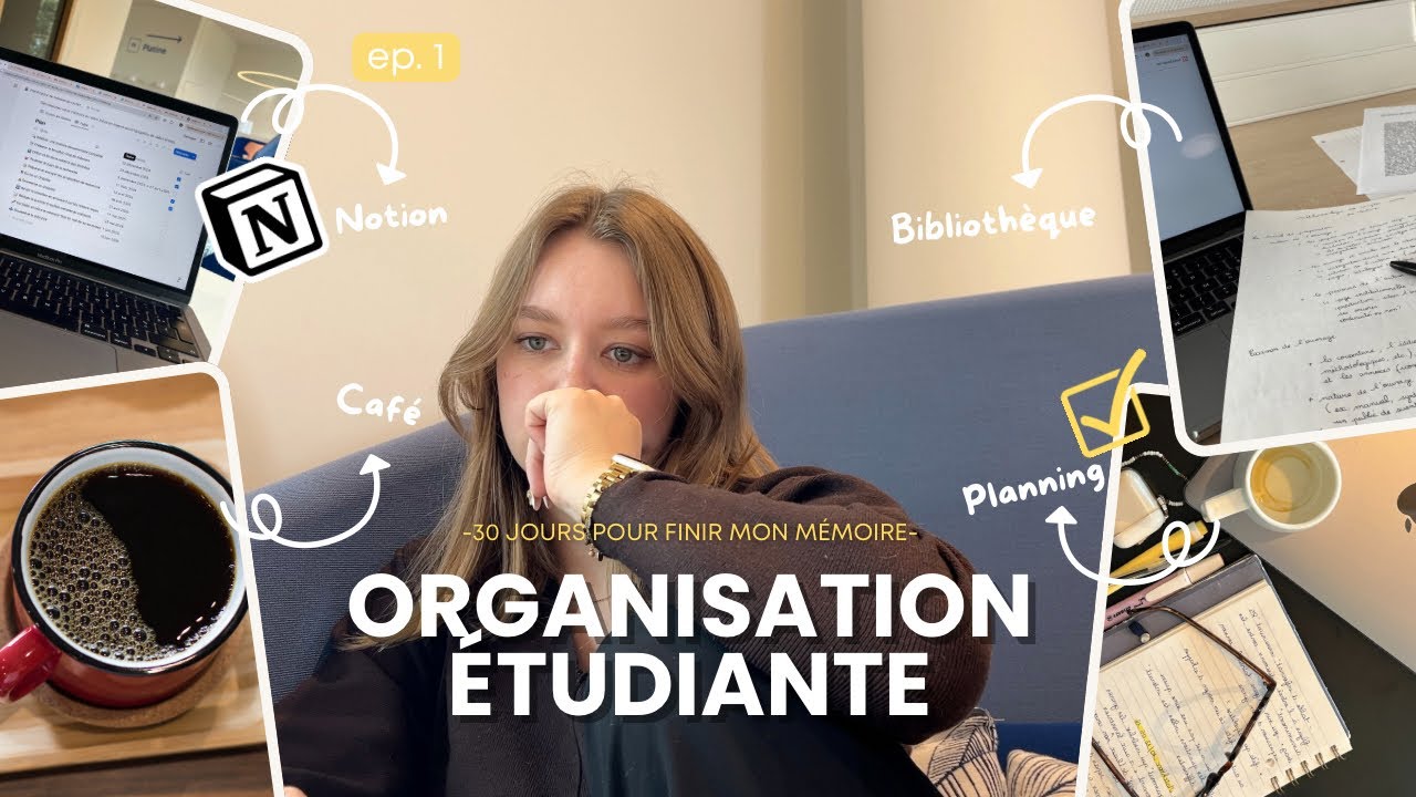 étudier sans pression : 30 jours pour finir mon mémoire
