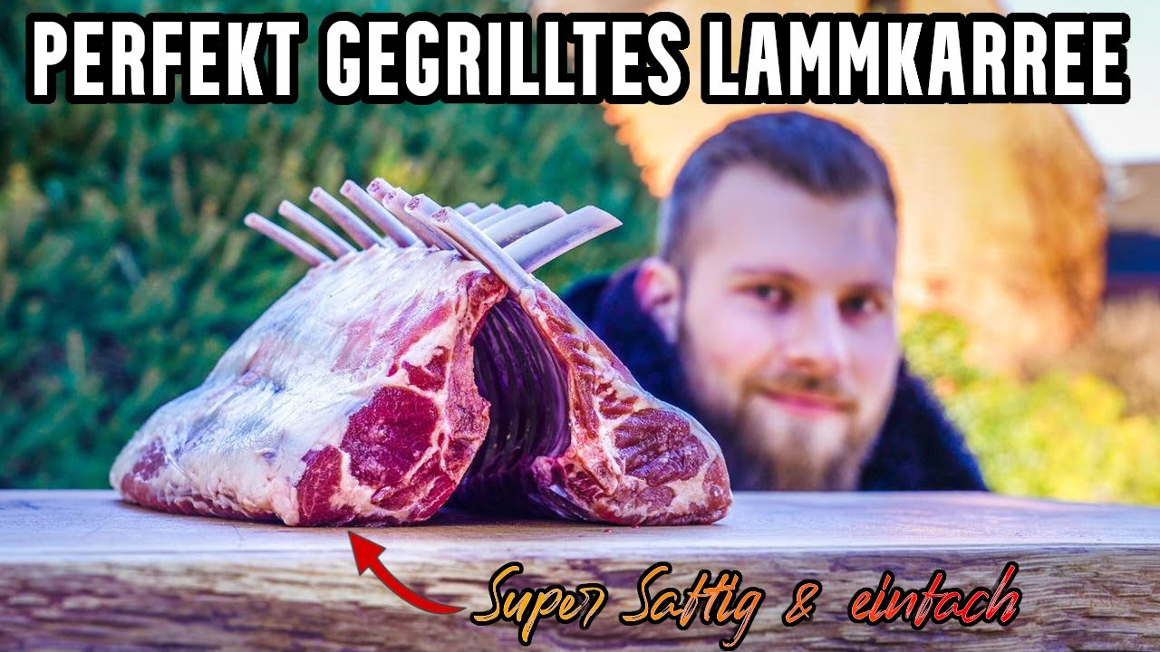 Lammkarree perfekt grillen [Lamm vom Grill] Lammcarrée / Lammkrone