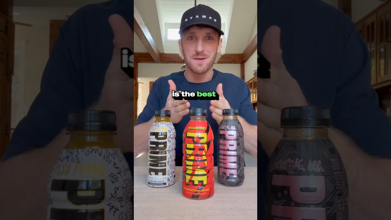 Logan Paul PRIME taste test! 