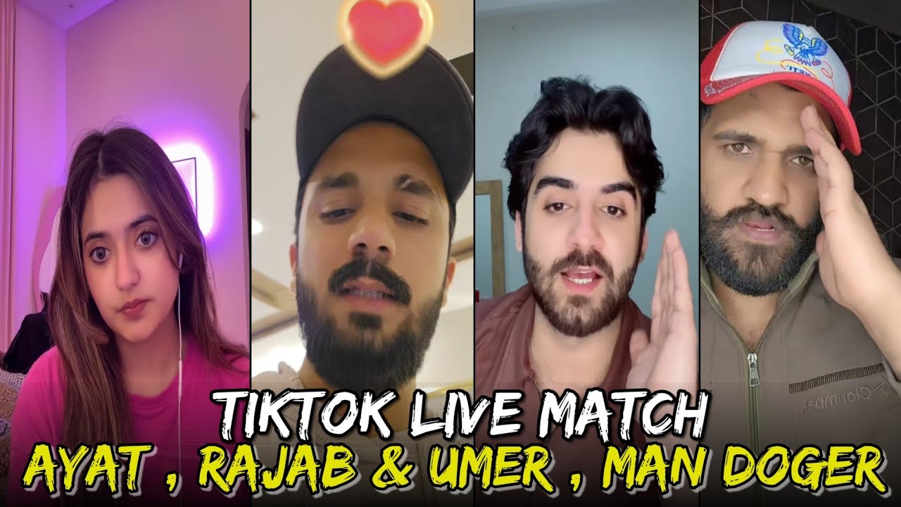 18 December 2024 | Tiktok Live Match | Ayat,  Rajab. Butt & Umer Butt , Man Doger | Funny Moments 🤣😁