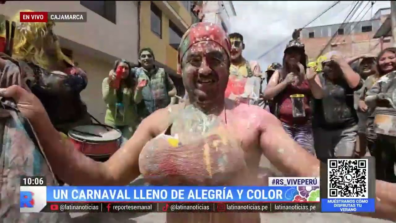 Carnavales de Cajamarca: tardes eternas de alegría, color y baile